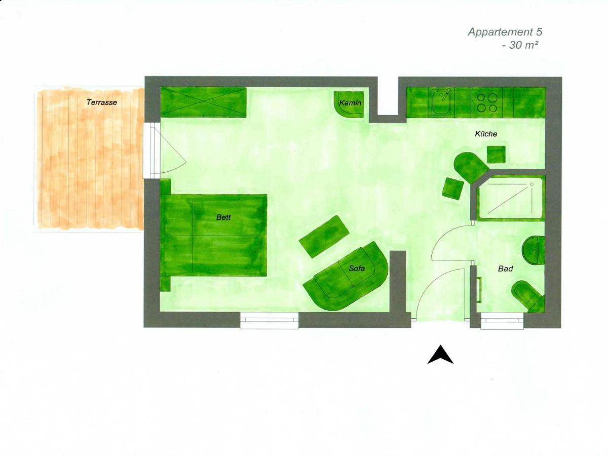 Ferienwohnung Haus Bela Nonnevitz Exterior foto
